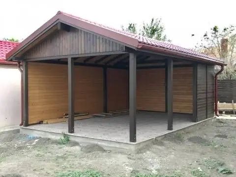 Vând foisor din lemn 15x5