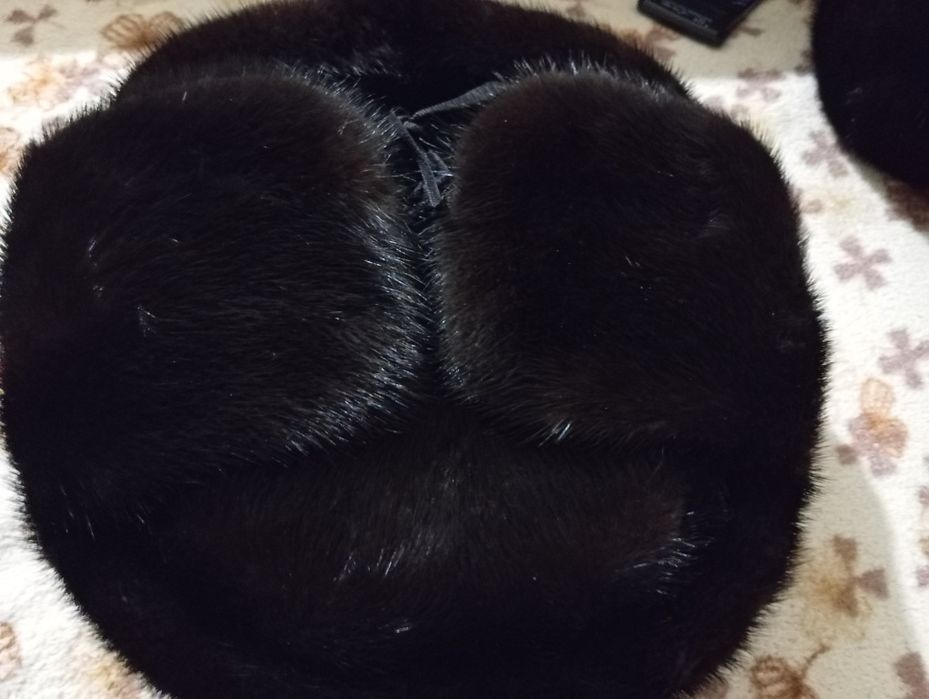 норковая ушанка мужская