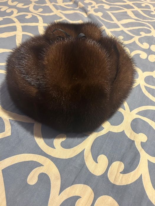 Шапка норкавая ушанка