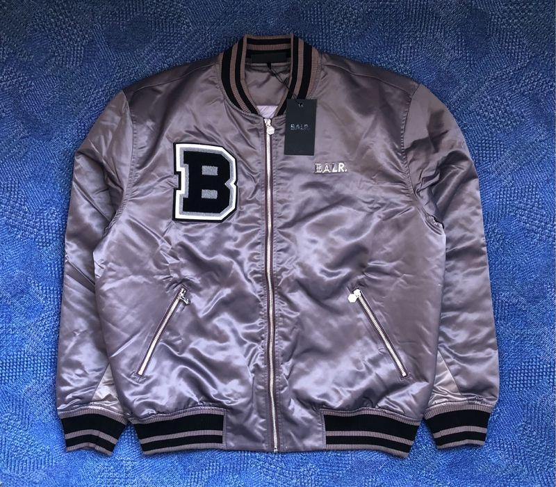 BALR. Hazel Loose Zip Trophy Bomber Jacket ОРИГИНАЛНО мъжко яке - 2XL
