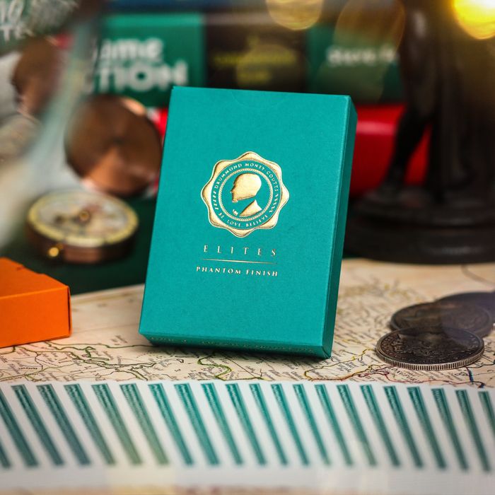 Carti de joc sau magie DMC Elites V5 Lagoon - Phantom Finish