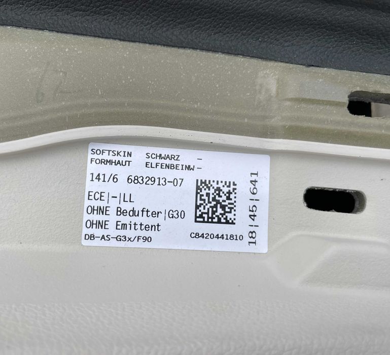 Airbag Passager Original BMW Série 5 G30 G31 - Modèle 2017 - Occasion En Bon état