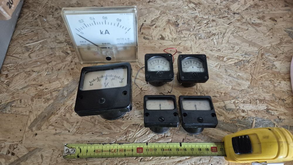 Acometre,  voltmetre , ampermetru