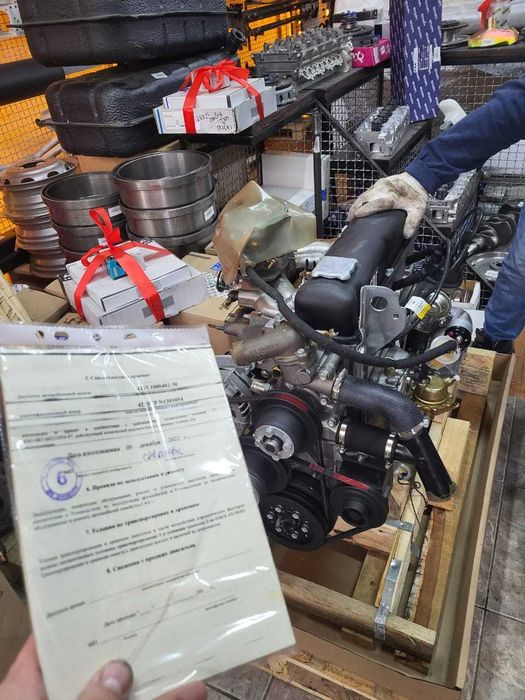 Двигатель на Газель УМЗ 4215 в мотор в сборе