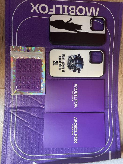 2x Huse Mobilfox+ 2 folii de protectie+ cadou, iph 12