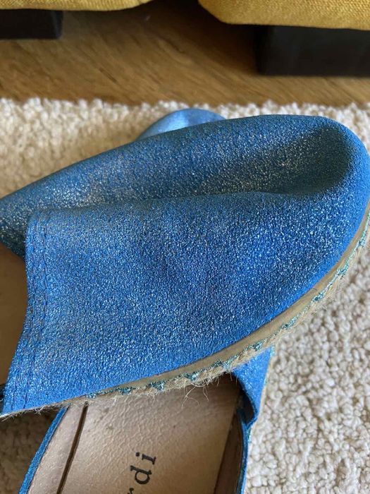 Меки сини еспадрили Sergio Bardi - р-р 38