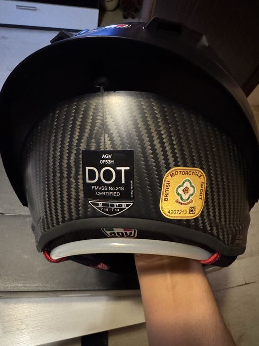 AGV Pista GP RR Mono Matt carbon M