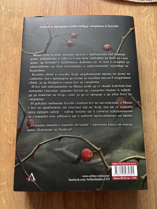 Пойната птичка и сърцето от камък, Кариса Броудбент