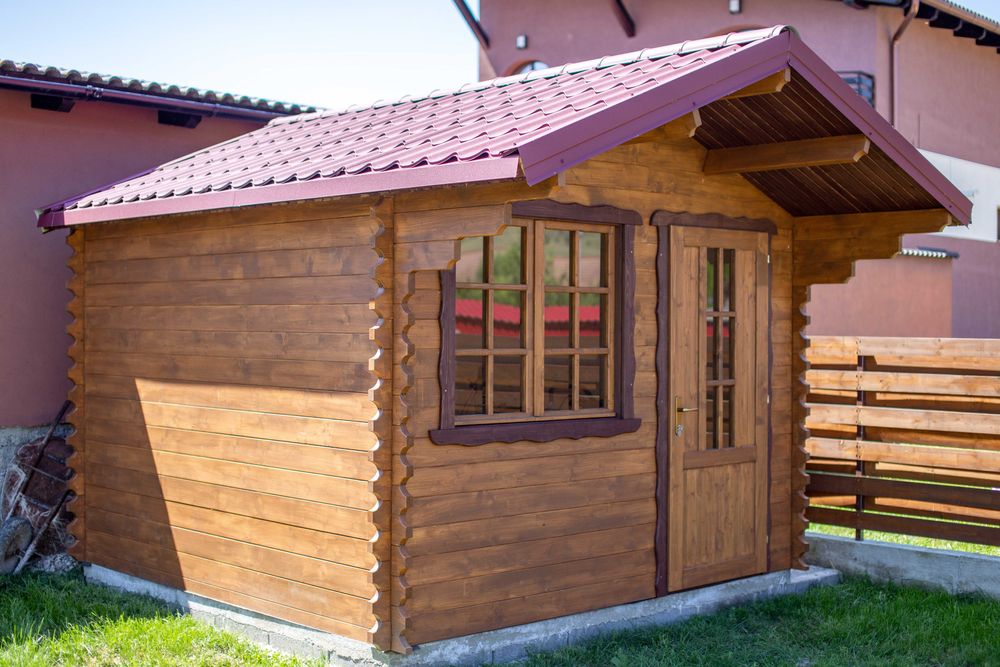 Casă de grădină magazie din lemn 3x3m