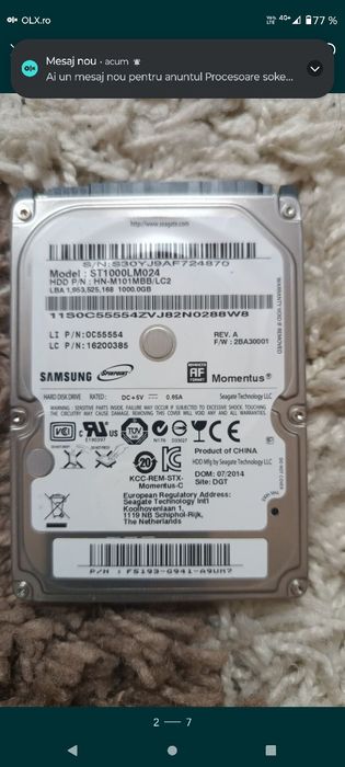 Hdd și rami ddr3