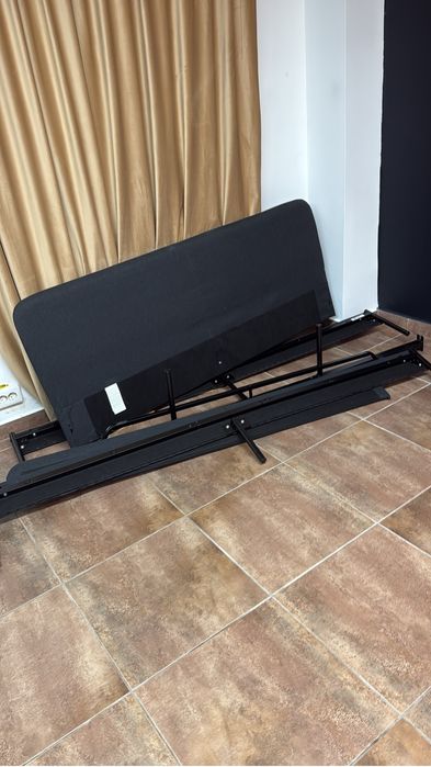 Pat tapitat  160*200 /dulap /masa/scaun ikea