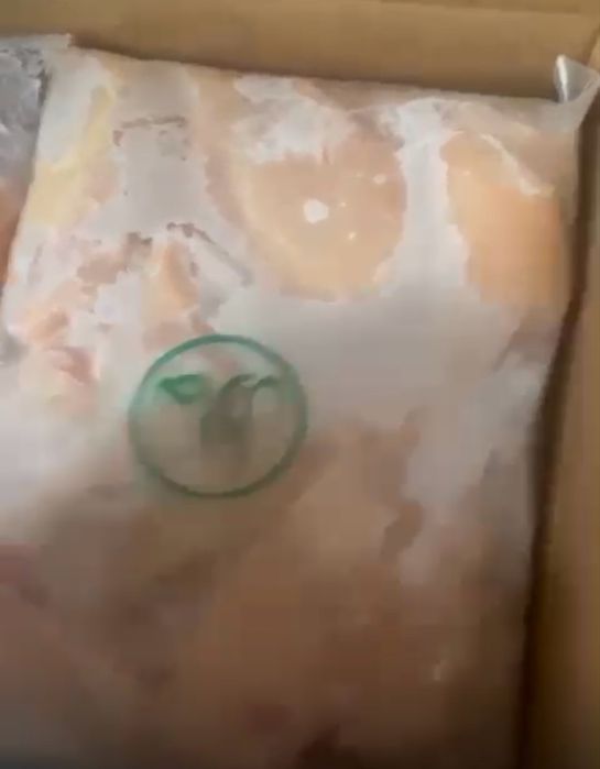 Курный филе и утиный грудка