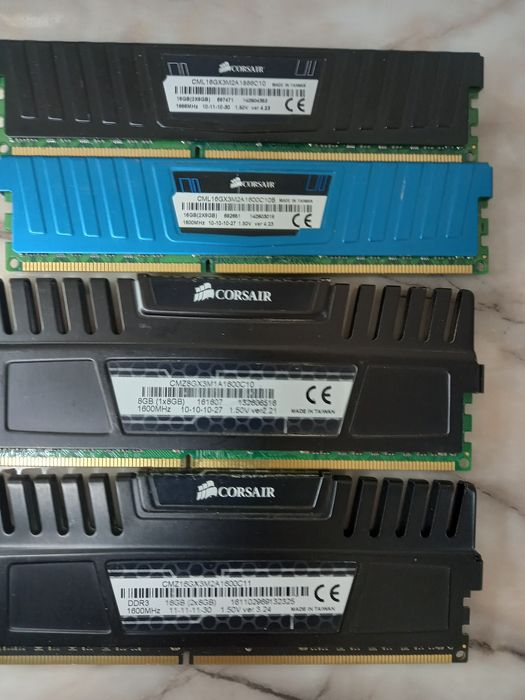 Памет 8GB (1x 8GB) Corsair  DDR3 1866Mhz 1600Mhz