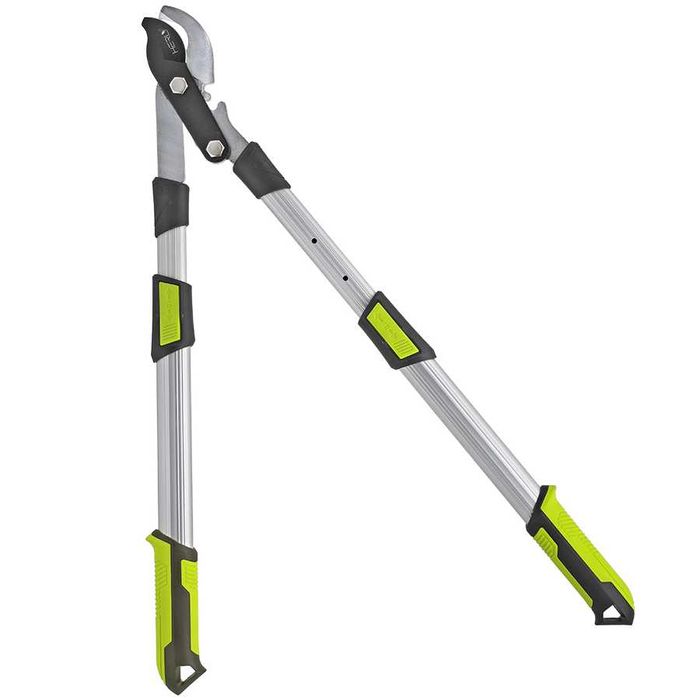 Ножица за клони телескоп. 705-955мм, Алум. дръжки, Зъбчатка, HERLY-PRO