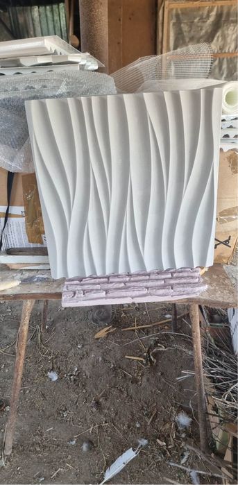 Plăci decorative 3D ipsos