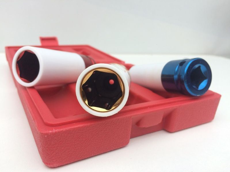 Set Tubulare cu protectie 3 piese 17,19,21mm