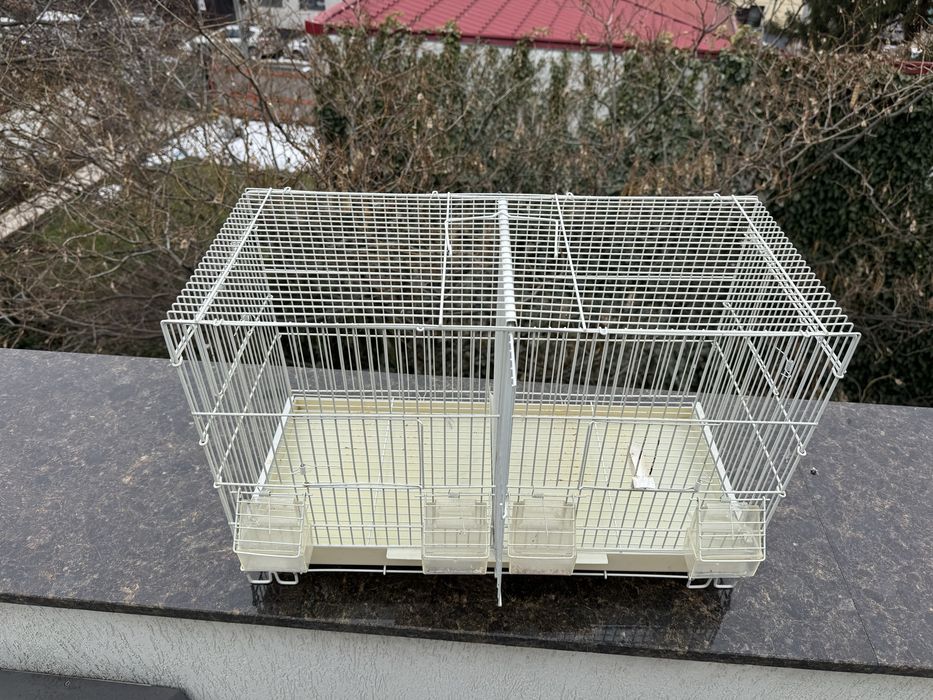 Colivie dubla cu perete despartitor 503