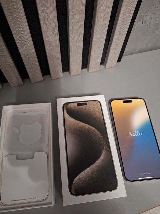 Iphone 15 Pro Max Natural Titanium, 256GB
