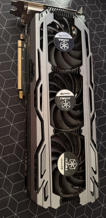 Placa Video GTX 1060 6GB Inno3D iChill X3 – Triple Fan / Backplate / model rar