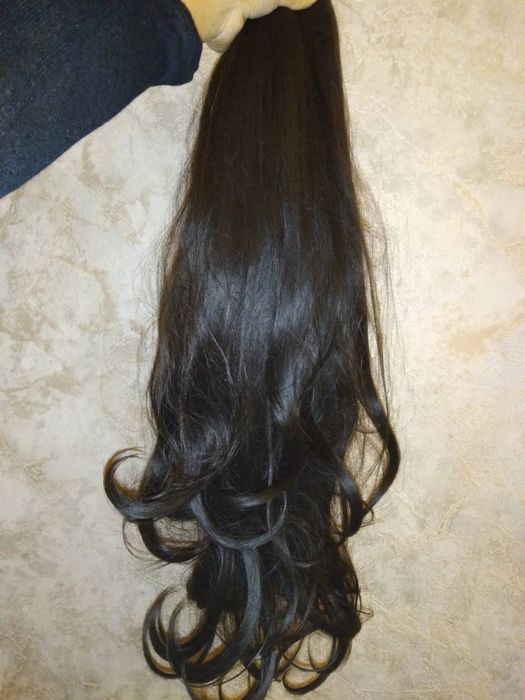 Термо хвост блонд