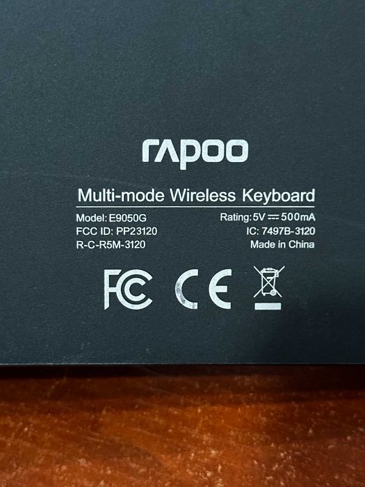Rapoo E9050G клавиатура и мышь / Klaviatura va sichqoncha