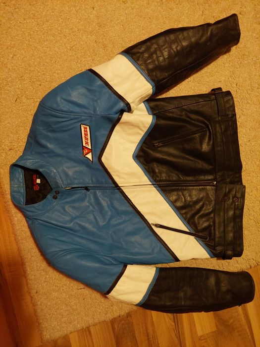 Geaca moto Dainese,marine 52 ,alb-albastru-negru