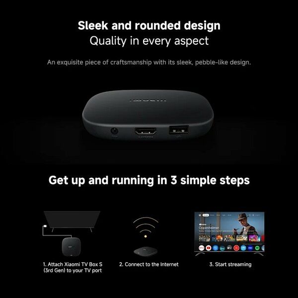 Xiami TV Box s 3rd Gen смарт приставка