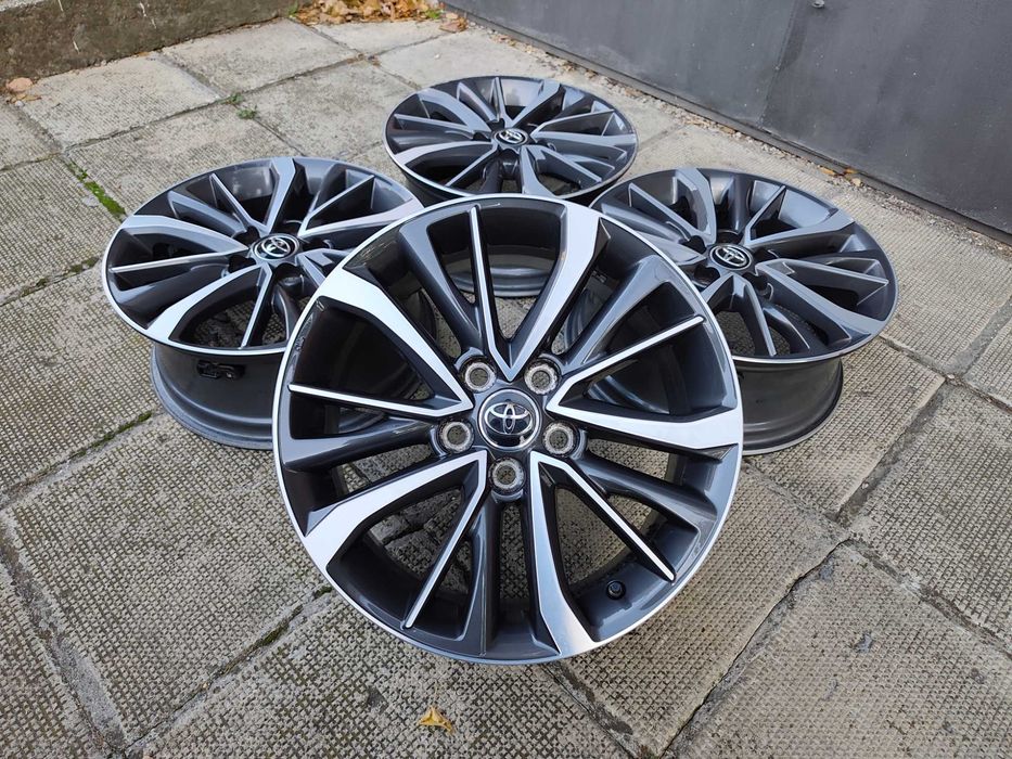 ОРИГИНАЛНИ джанти 17 ' цола 5x114,3 TOYOTA / Тойота 5х114,3 ET45 7J + ДАТЧИЦИ