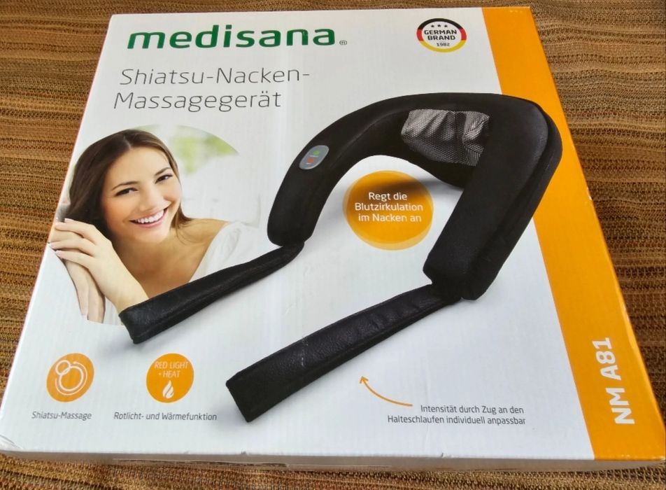 Шиацу масажор за врат MEDISANA NM A81 с Инфрачервена светлина