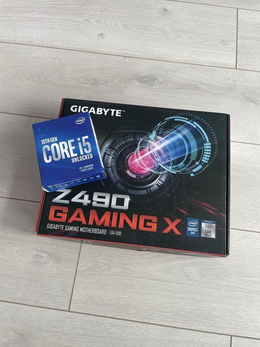 Intel Core i5 10600k | Placa de baza Gigabyte Z490 Gaming X