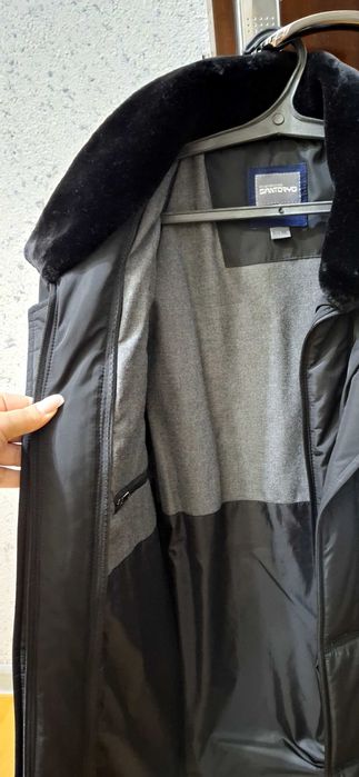 Очень теплая мужская куртка