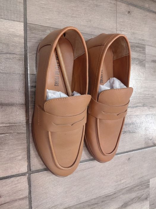 Mocasini/pantofi piele naturală