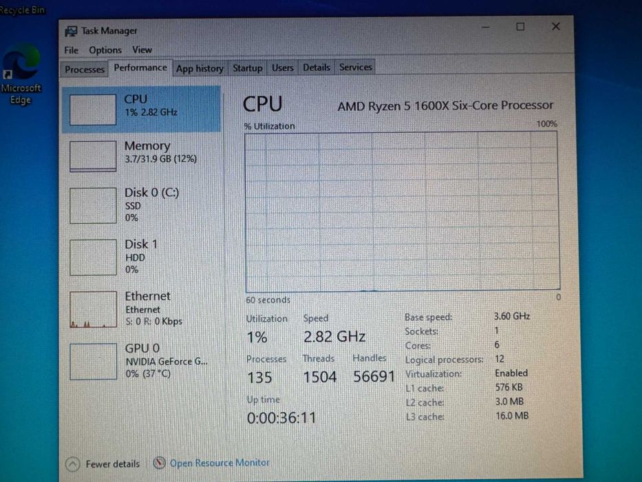 Sistem gaming Serioux AMD Ryzen 5 1600X (3,60 GHz), GTX 1070 8GB GDDR5, 32GB DDR4, HDD 1TB+SSD240GB Monitor Iiyama