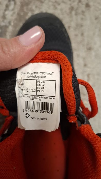 Ghete decathlon masura 34,5 in stare foarte bună