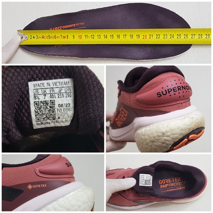 Adidas Supernova Gore-Tex Boost, pantofi alergare, running nr. 40 2/3