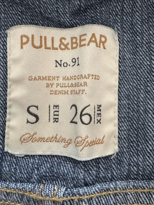 Дамски дънков гащеризон pull&bear