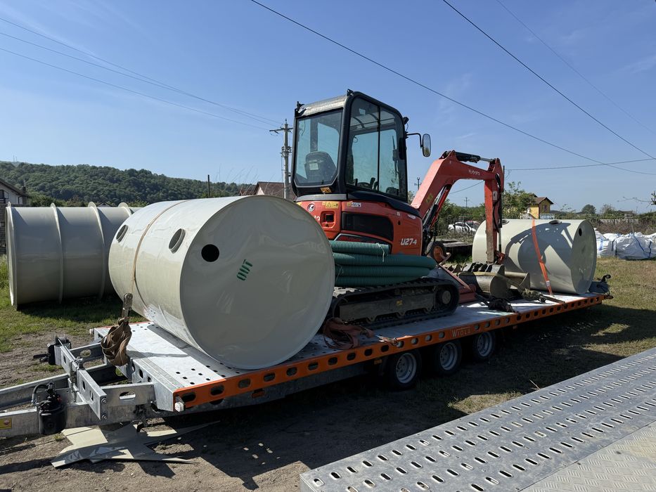 Bazin rezervor apa lichide pluviala si incendiu