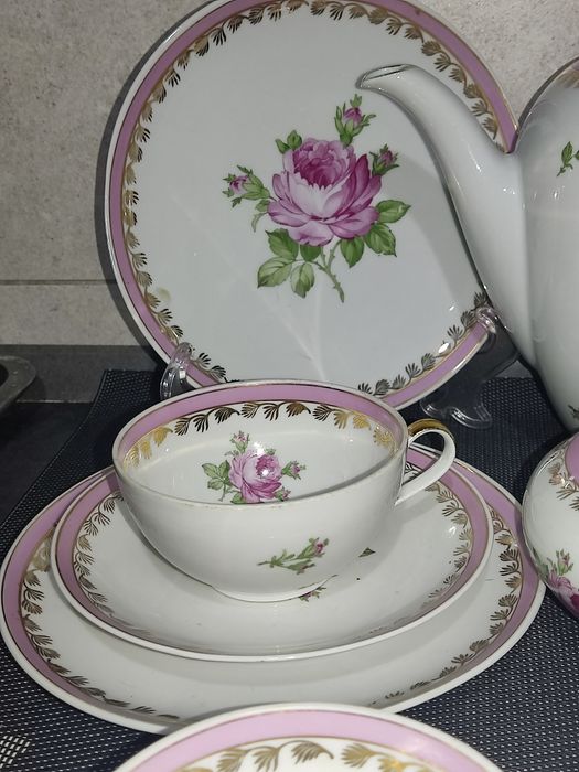 Чайный сервиз Роза.ГДР