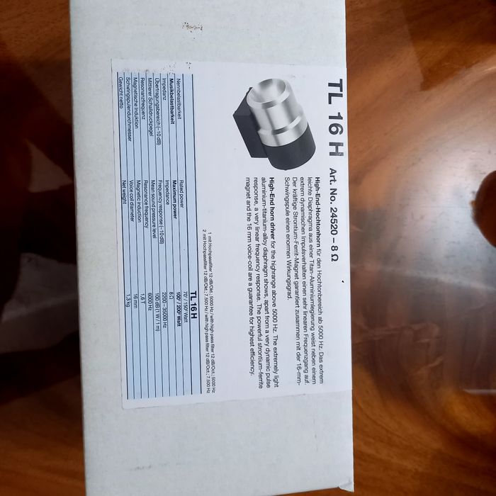 Супертвитер Visaton TL 16 H