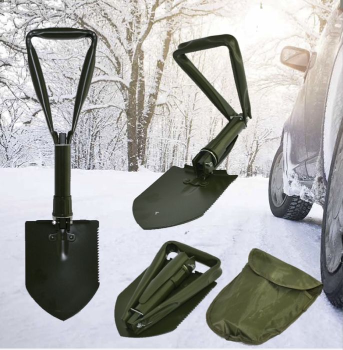 Тактическа аварийна сгъваема лопата мултифункционална 8в1 туризъм/лов