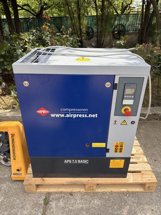 Винтов компресор AirPress 5.5kw 650lt 2023