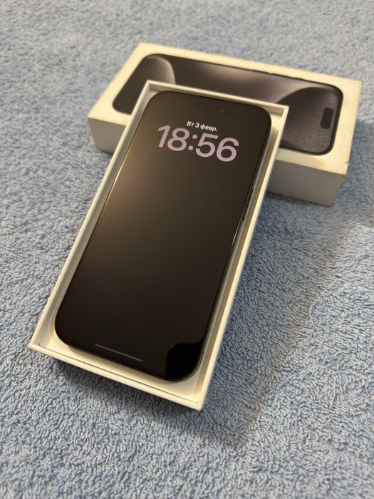 iPhone 15 Pro 256GB Black Titanium