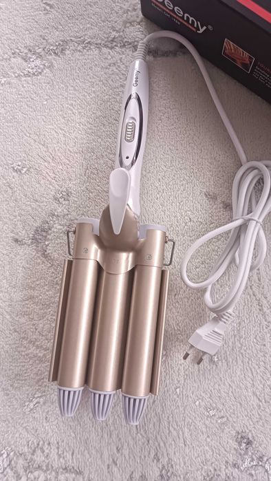 Тройная плойка для локонов