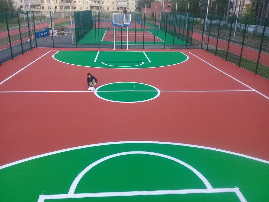 Professional EPDM sport to'shama (basketbol, futbol maydoni va boshqa)