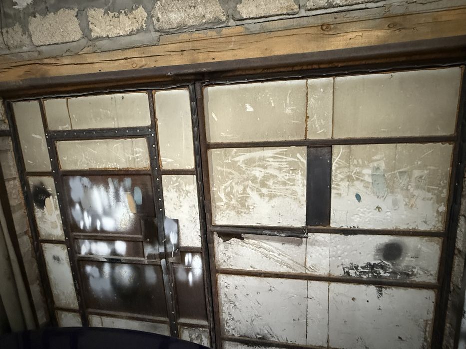 Ворота для гаража из проф трубы