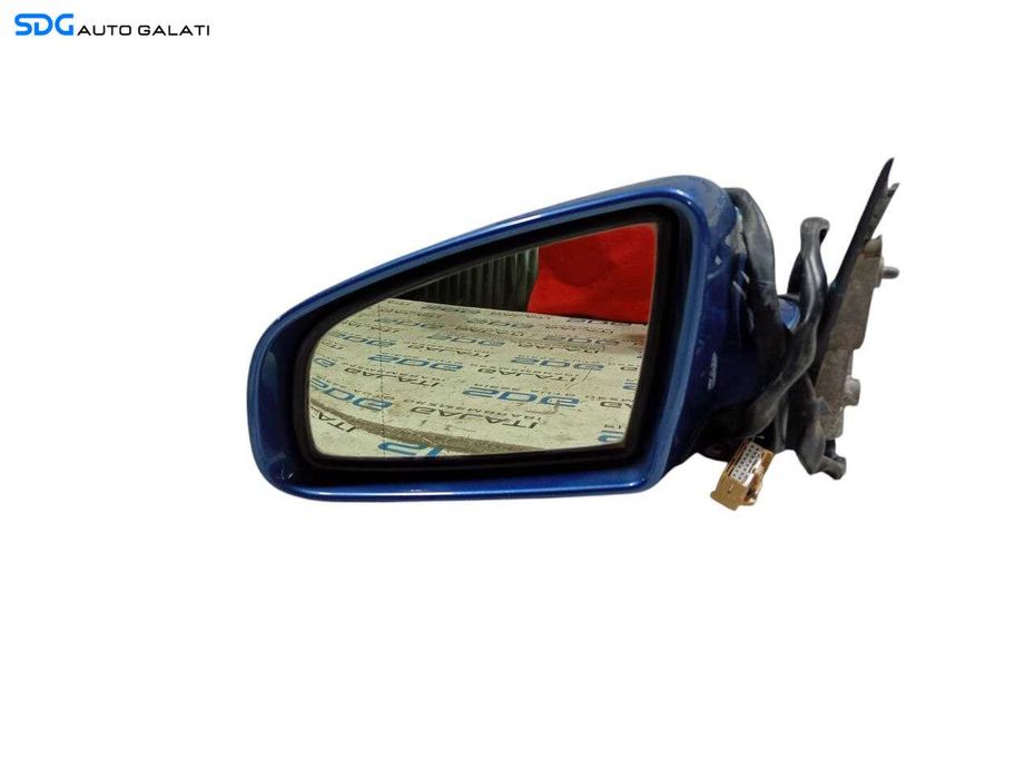 Oglinda Electrica Stanga Audi A4 B7 2005 - 2008 Culoarea Albastru [LR0828]