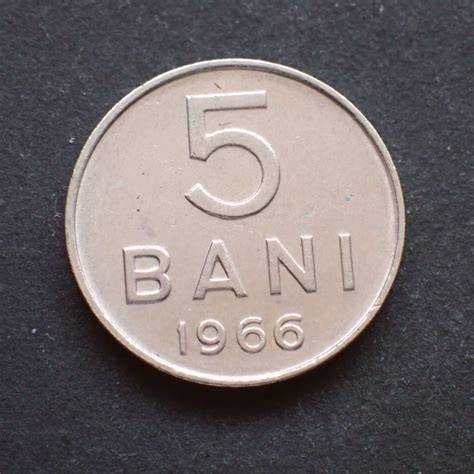 Moneda 5 bani 1966 in stare IMPECABILA !!!