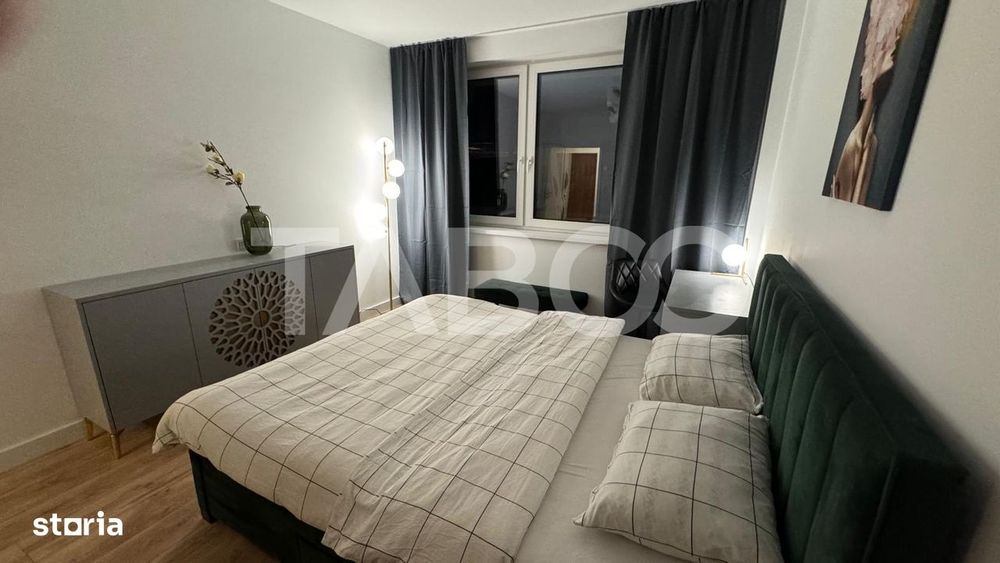 Apartament de lux 2 camere 63 mp si balcon complet mobilat si utilat