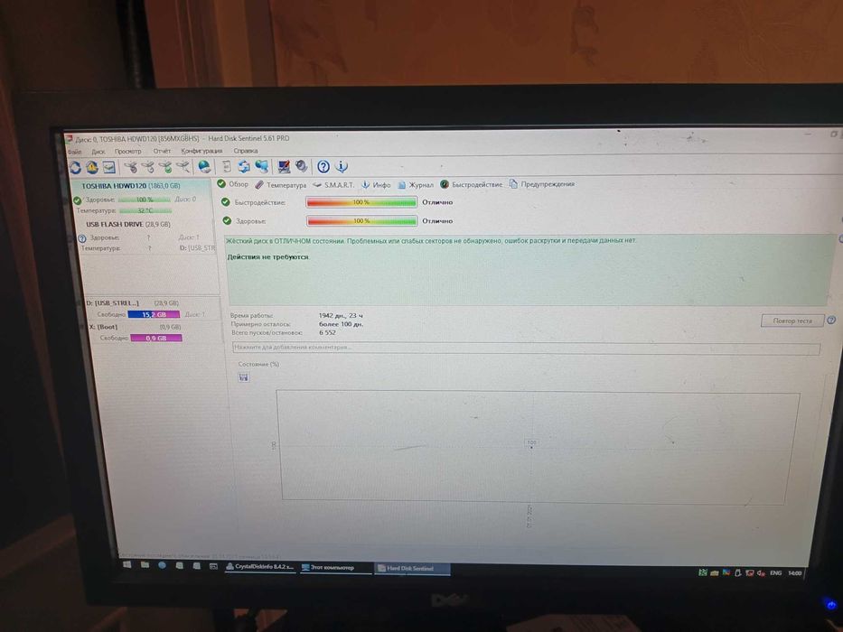 Жесткий диск Toshiba 2 Тб