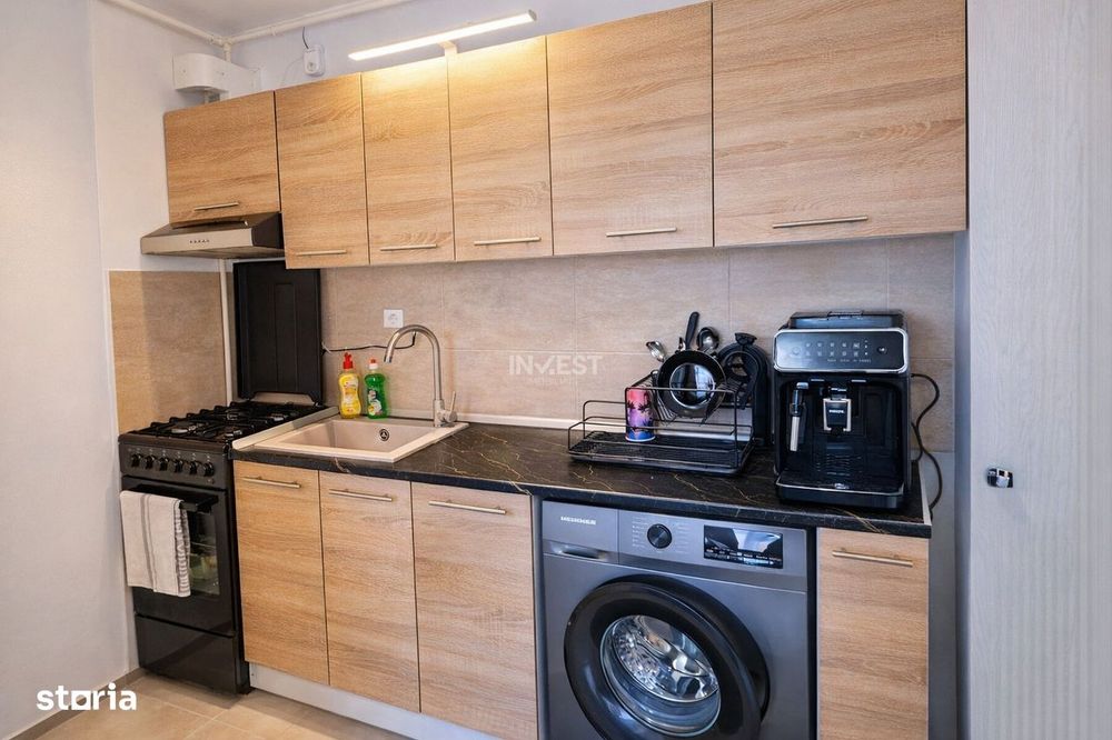 Apartament cu 2 camere mobilat si utilat in Bucium-Visani